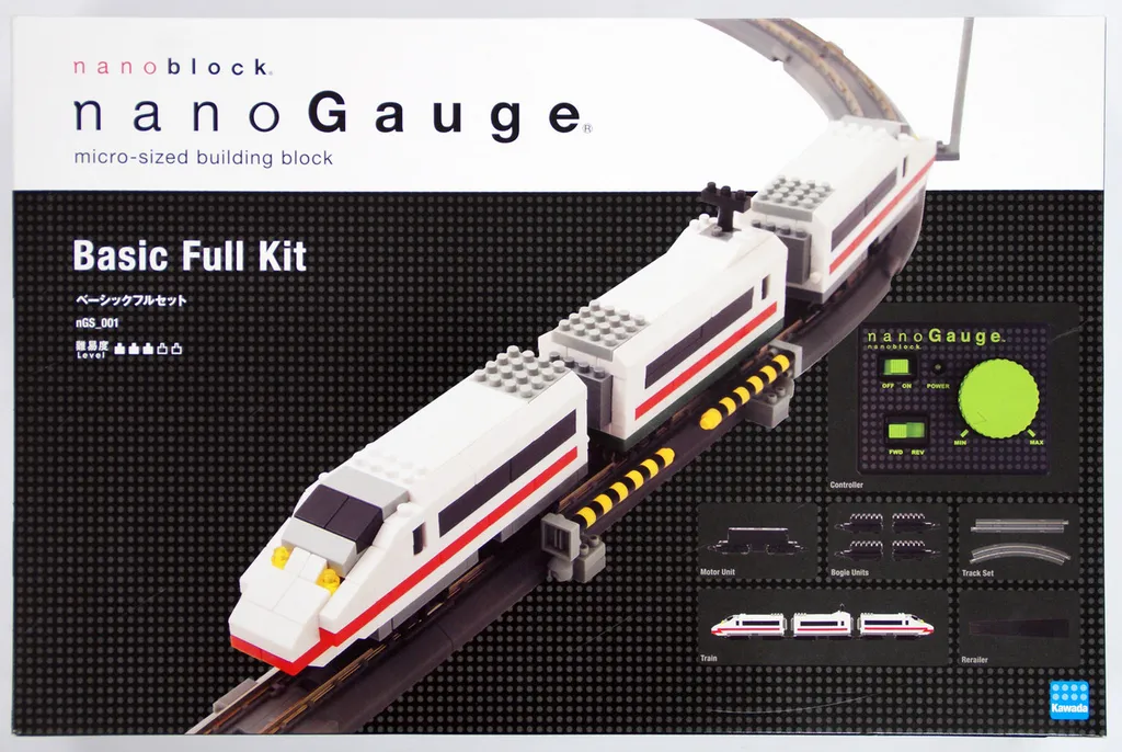 Kawada nGS-001 nanoblock nanoGauge Basic Full Set — view 1
