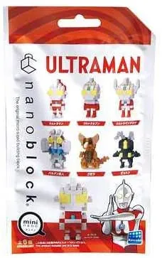 Kawada nanoblock mini Ultraman Vol.1 (6pcs Complete BOX) — view 1