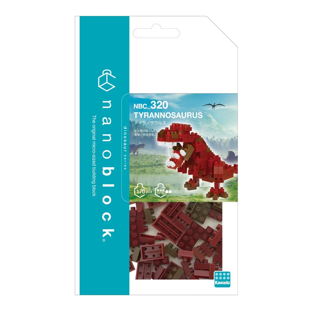 Kawada Nanoblock TYRANNOSAURUS — view 1