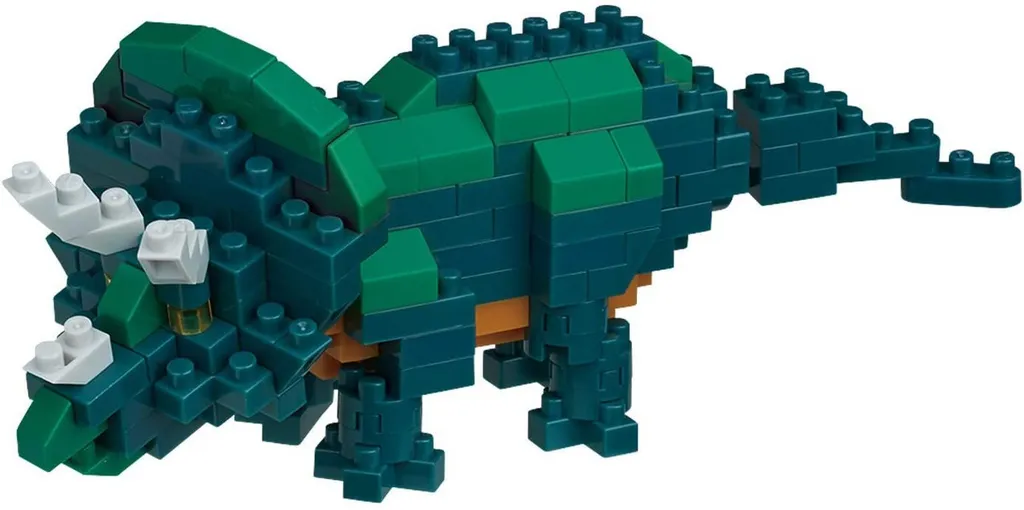 Kawada Nanoblock Triceratops — view 1
