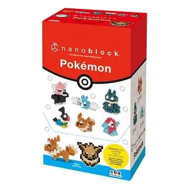 Kawada Nanoblock Mini Pokemon Normal Type 1 Box (6 Pcs) — view 1