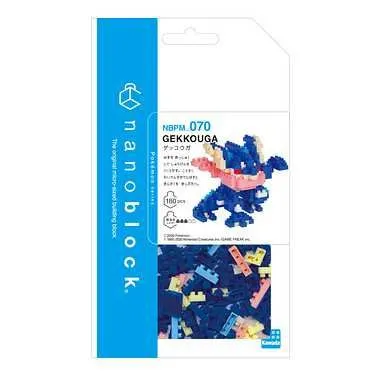 Kawada Nanoblock Pokemon Greninja — view 1