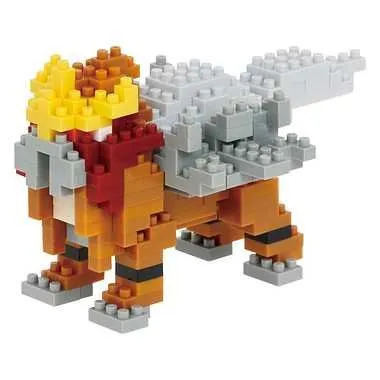 Kawada Nanoblock Pokemon Entei — view 1