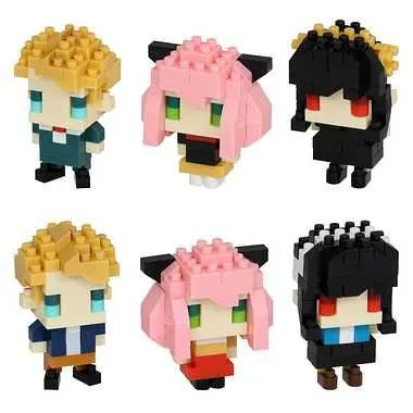 Kawada Nanoblock Mini Spy x Family 1 Box (6 Pcs) — view 1