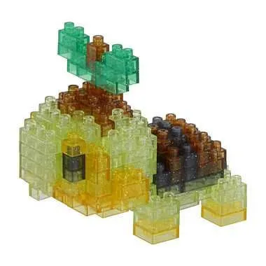 Kawada Nanoblock Pokemon Turtwig Brilliant Shining Ver. — view 1