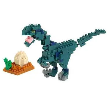 Kawada Nanoblock Velociraptor — view 1
