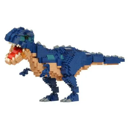 Kawada Nanoblock Dinosaur DX Giganotosaurus — view 1