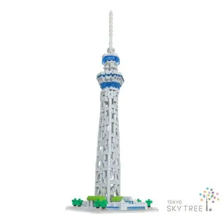 Kawada Nanoblock Tokyo Sky Tree (R) — view 1