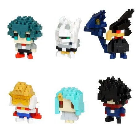 Kawada Nanoblock Mini My Hero Academia vol.3 1 Box (6 Pcs) — view 1
