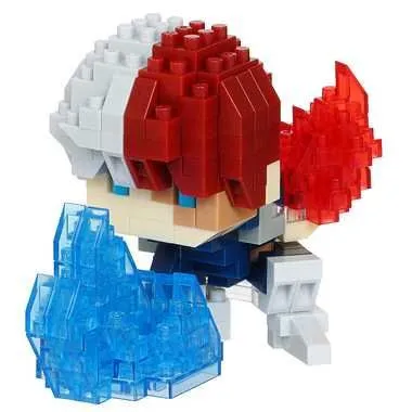 Kawada Nanoblock My Hero Academia Shoto Todoroki — view 1