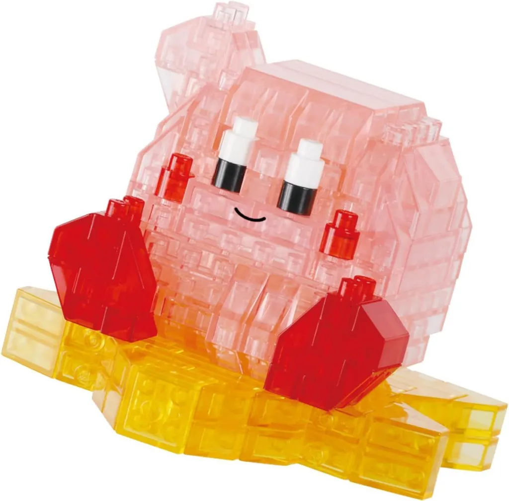 Kawada Nanoblock Kirby (Clear Version) — view 1