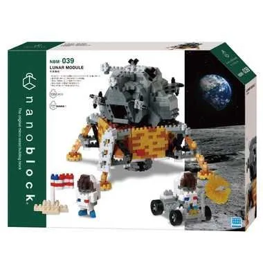 Kawada Nanoblock Lunar Module — view 1