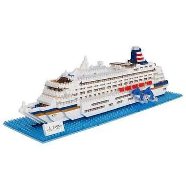 Kawada Nanoblock Passenger Ship Asuka II — view 1
