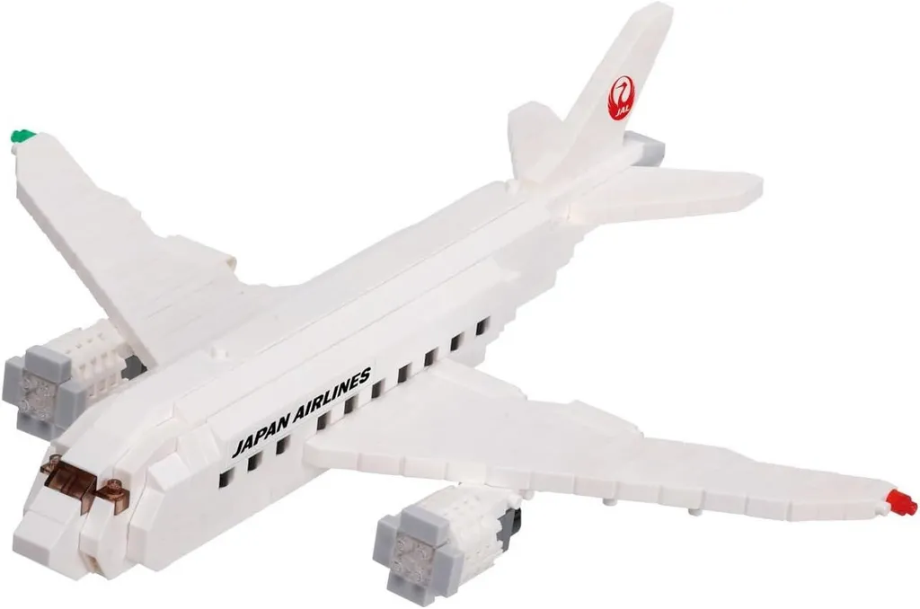 Kawada Nanoblock JAL Aircraft Japan Airlines — view 1