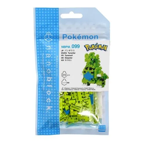 Pokemon Center Original Nanoblock Pokemon Tyranitar — view 1