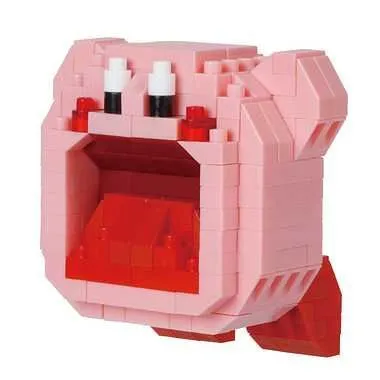 Kawada Nanoblock Kirby Suikomi — view 1