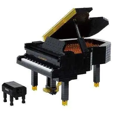 Kawada Nanoblock KAWAI Grand Piano (1560 Pieces) — view 1