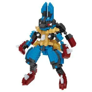 Kawada nanoblock Pokemon Mega Lucario RS — view 1