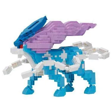 Kawada nanoblock Pokemon Suicune Deluxe Edition — view 1