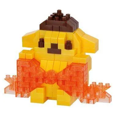 Kawada nanoblock Sanrio - Pompompurin Big Ribbon — view 1