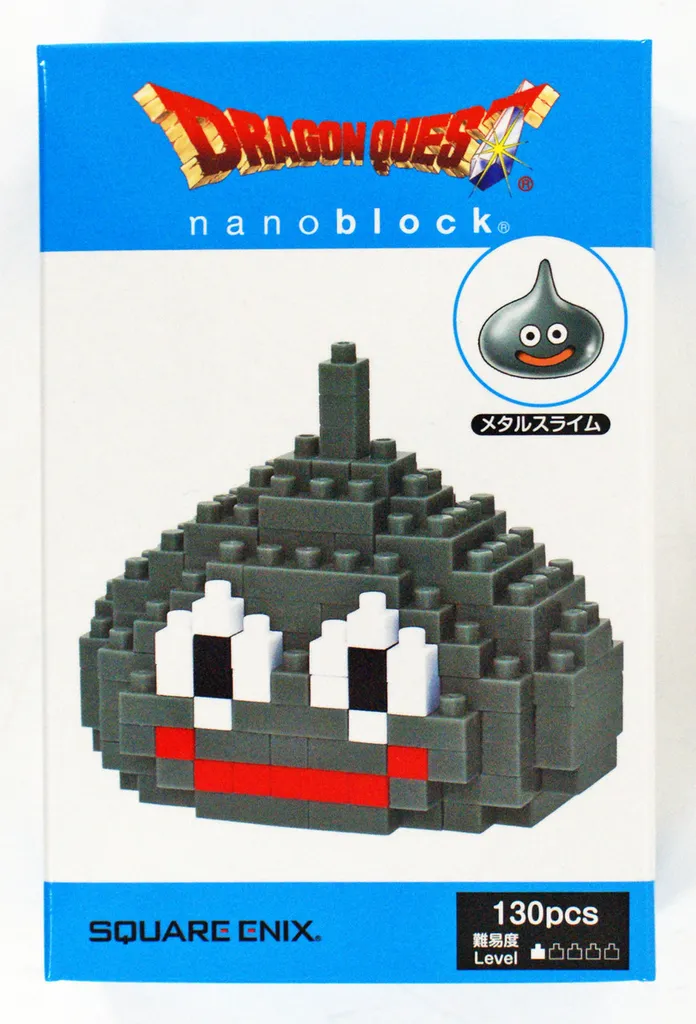 Kawada Dragon Quest nanoblock Metal Slime 229104 — view 1