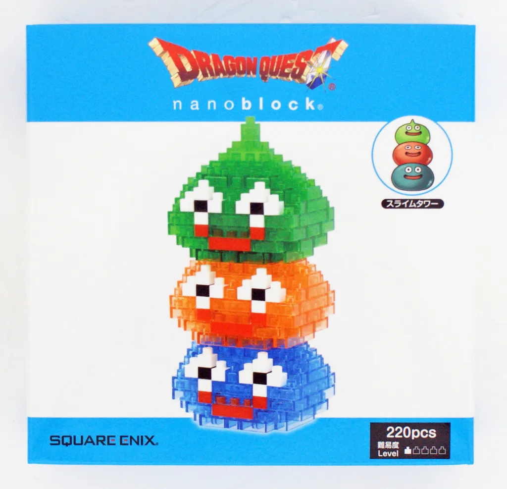 Kawada Dragon Quest nanoblock Slime Tower 235877 — view 1
