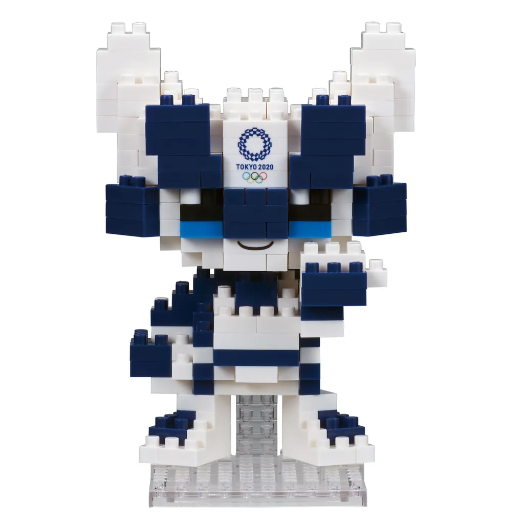 Tokyo 2020 Olympic Games Mascot Miraitowa Nanoblock — view 1