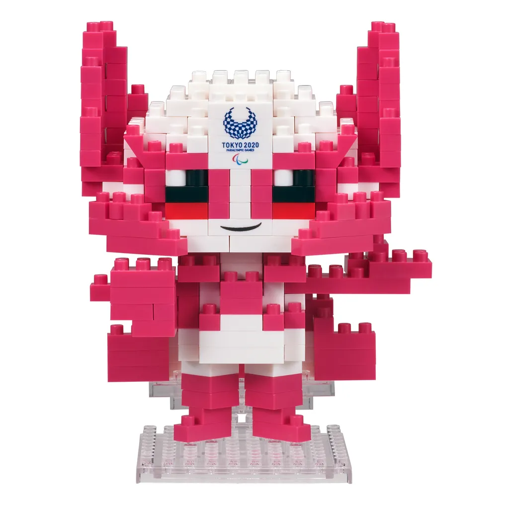 Tokyo 2020 Paralympic Games Mascot Someity Nanoblock — view 1