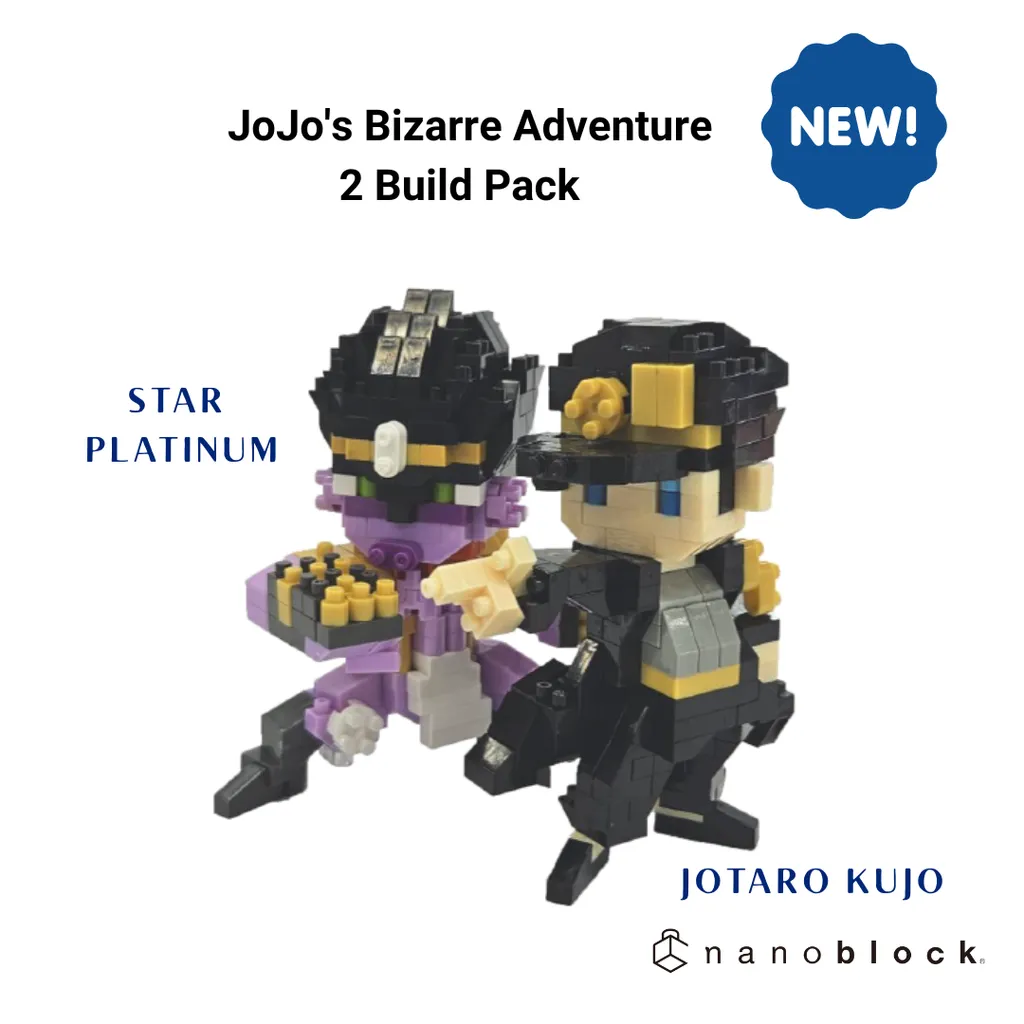 JoJo: 2 Build Pack - Jotaro Kujo & Star Platinum — view 1
