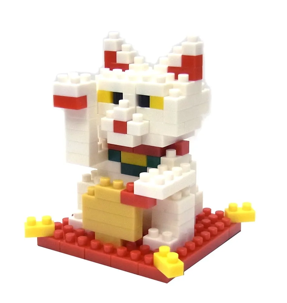 White Maneki Neko — view 1
