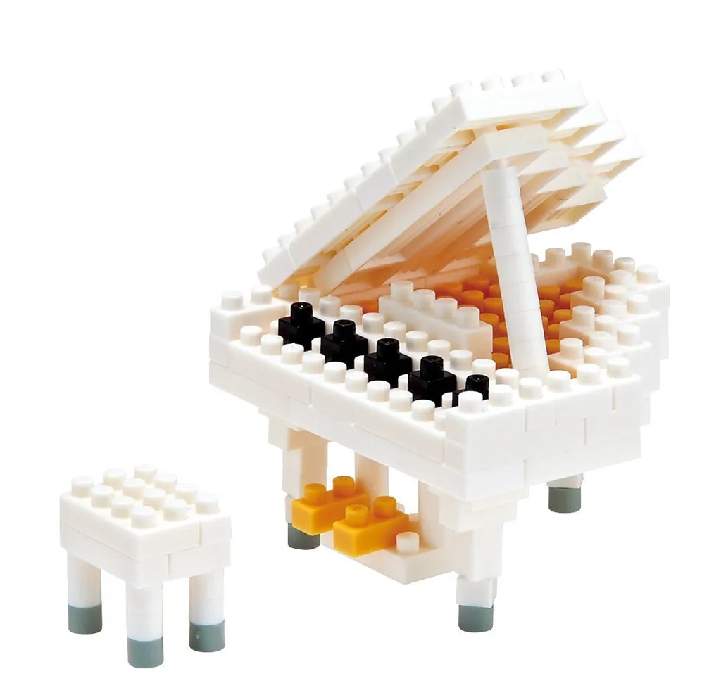 Grand Piano (White) — view 1