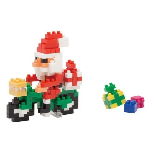 Santa Claus on the Bicycle — view 1