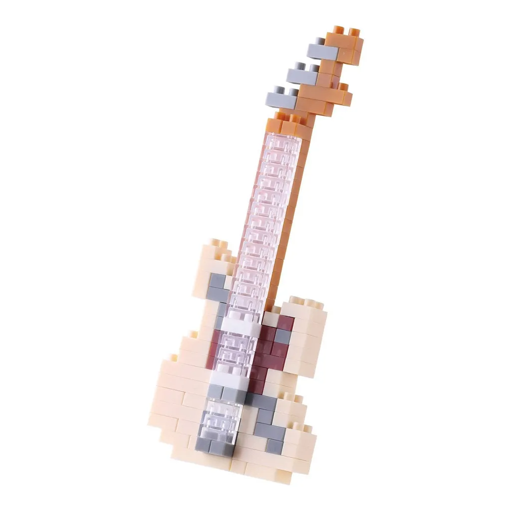 Ivory Electric Guitar — view 1