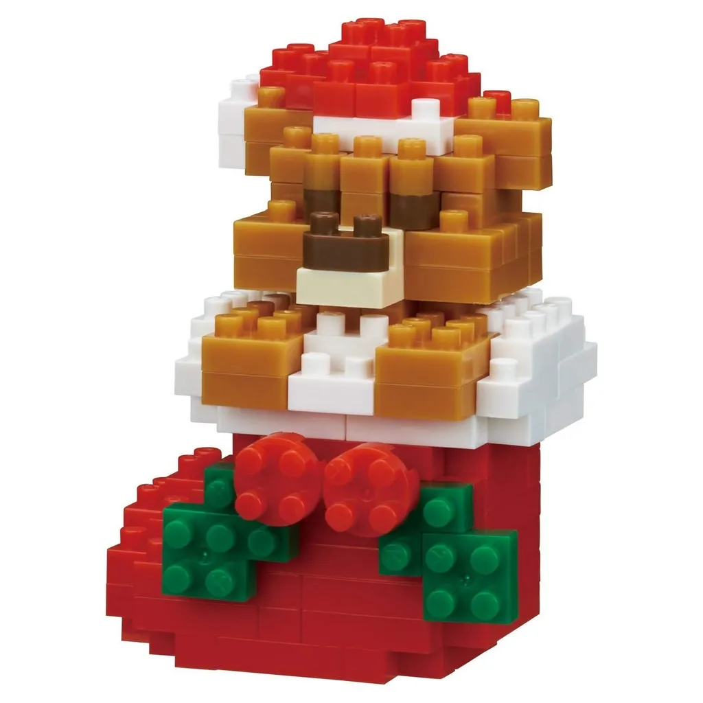 Teddy Bear With Christmas Stocking (2017) — view 1
