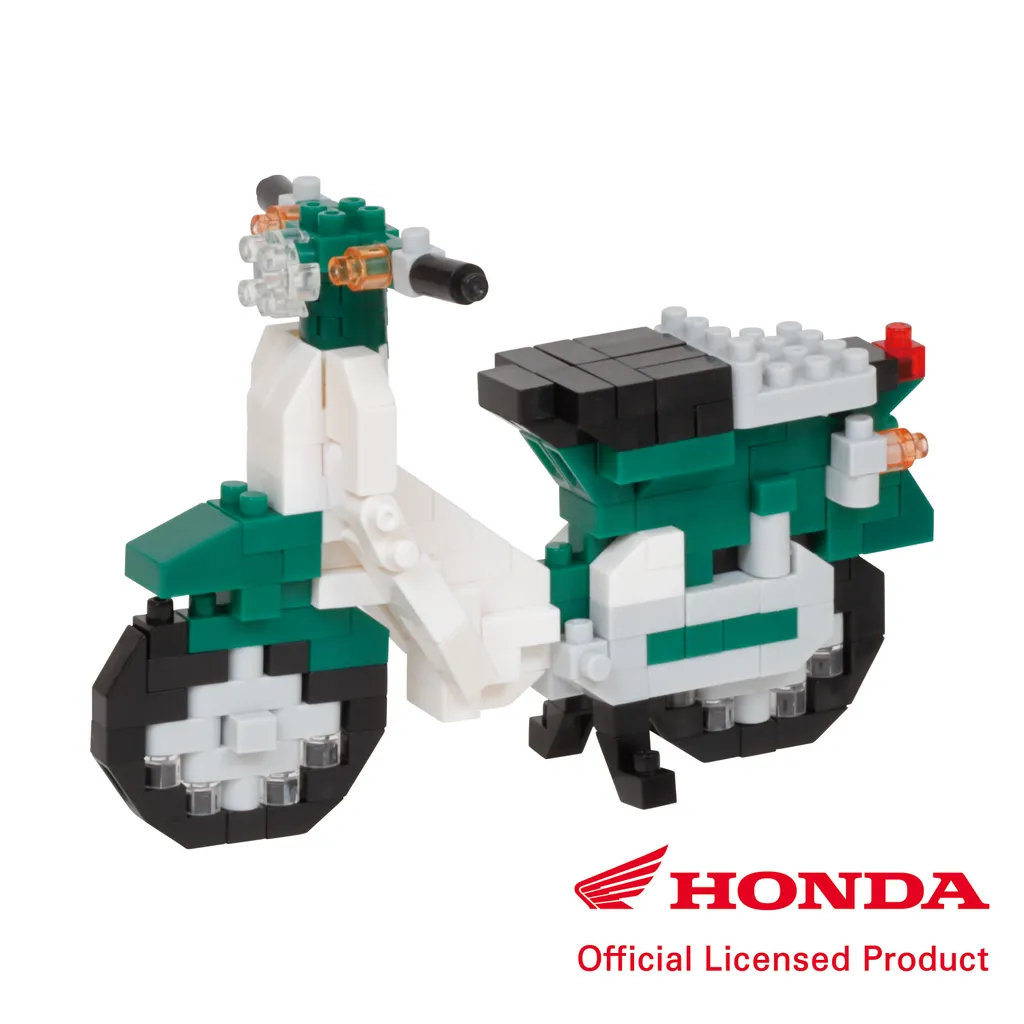 Honda Super Cub 50 (green) — view 1