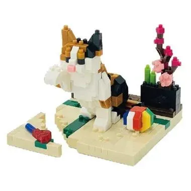 NBC-415 Nanoblock Calico Cat — view 1