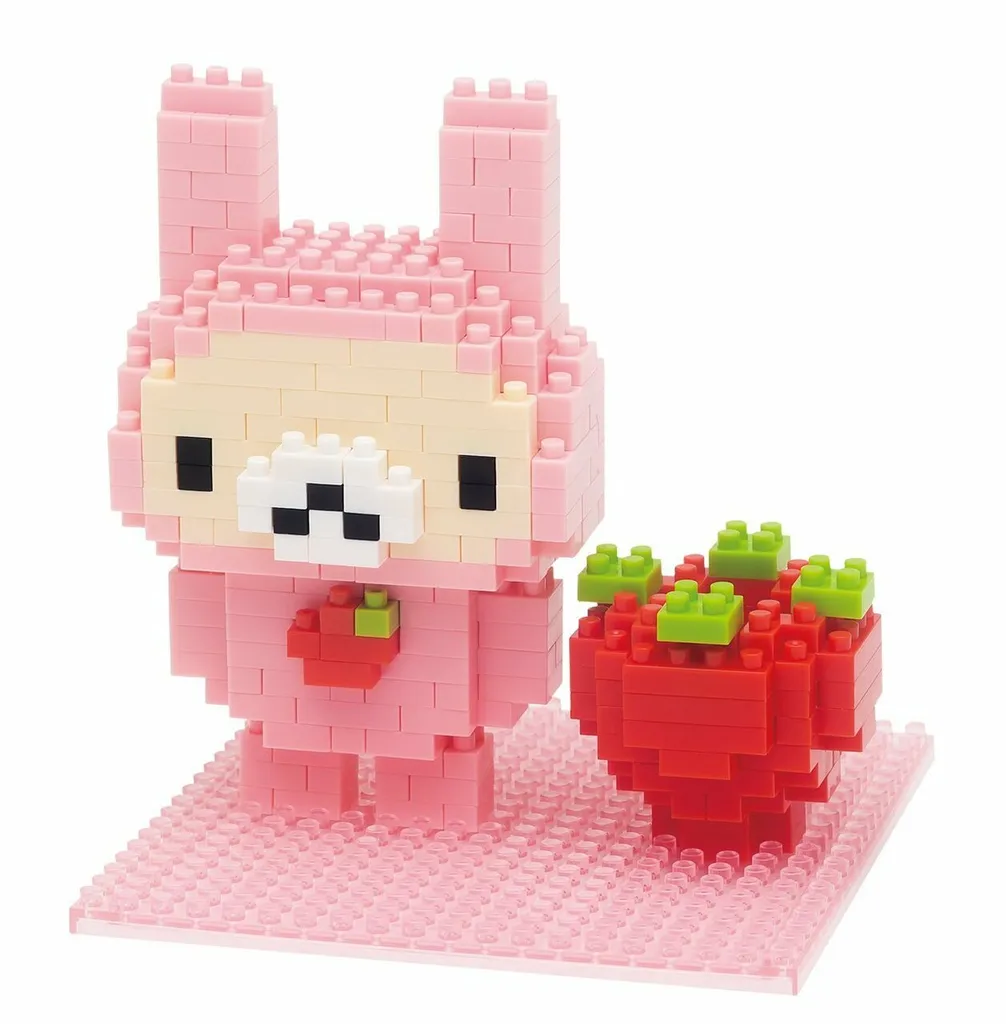 Korilakkuma Rabbit & Strawberries — view 1
