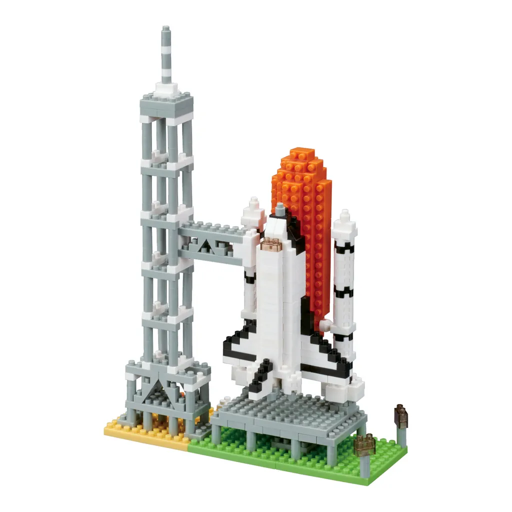 Space Shuttle & Launch Tower — view 1