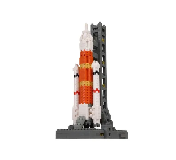 Rocket & Launch Pad — view 1
