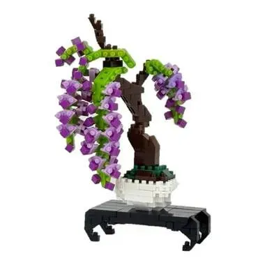 NBH-268 Nanoblock Bonsai Wisteria — view 1