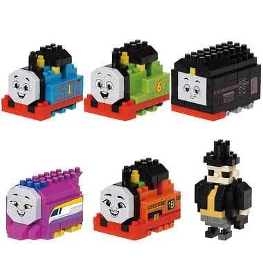 Kawada nanoblock mininano Thomas the Tank Engine NBMC_51 (SINGLE RANDOM) — view 1
