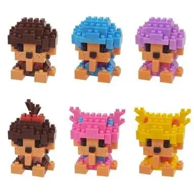 NBMC-95 Nanoblock Mini Nano Monchhichi Single Item — view 1