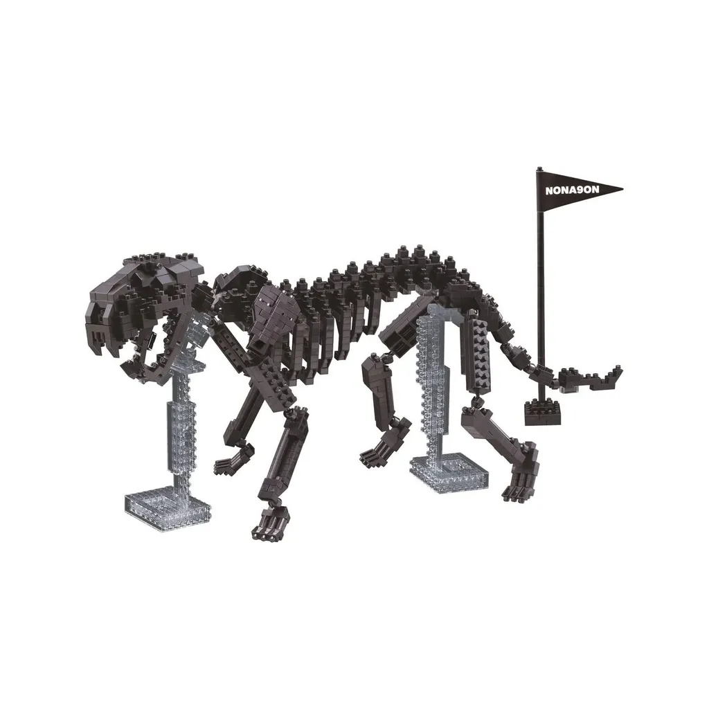 Nonagon Tiger Skeleton Model — view 1