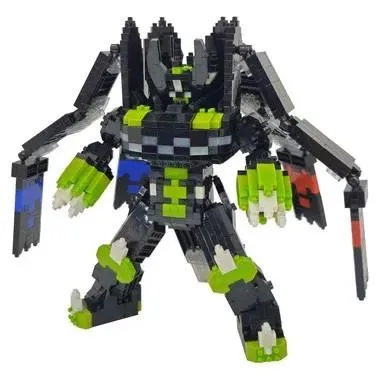 NBPM-113 Nanoblock Pokemon Zygarde Perfect Form Deluxe Edition — view 1