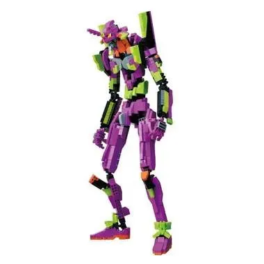 NB-065 Nanoblock Evangelion Unit-01 Deluxe Edition — view 1