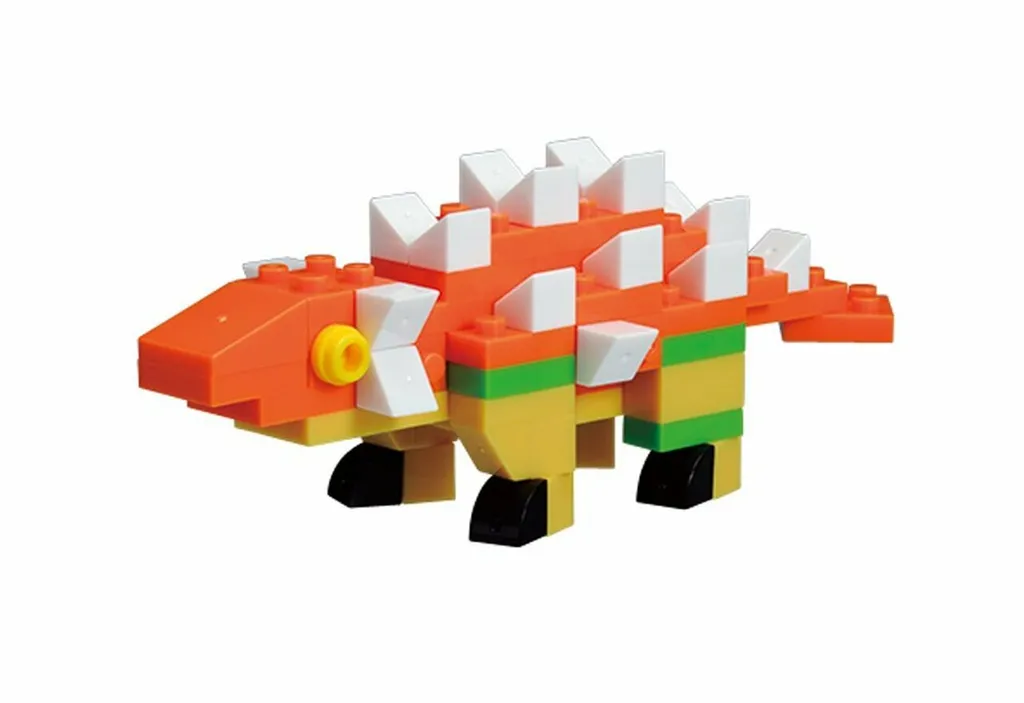 Kawada PBH-003 nanoblock plus Ankylosaurus — view 1