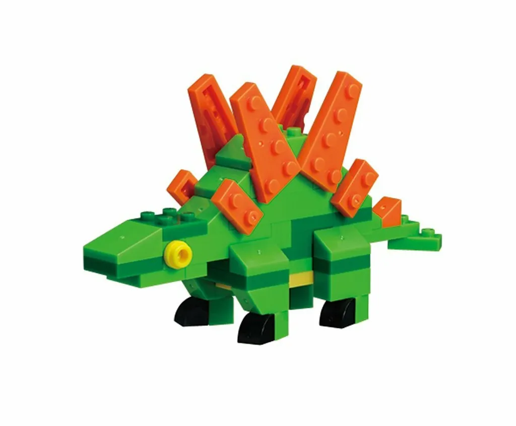 Kawada PBH-005 nanoblock plus Stegosaurus — view 1