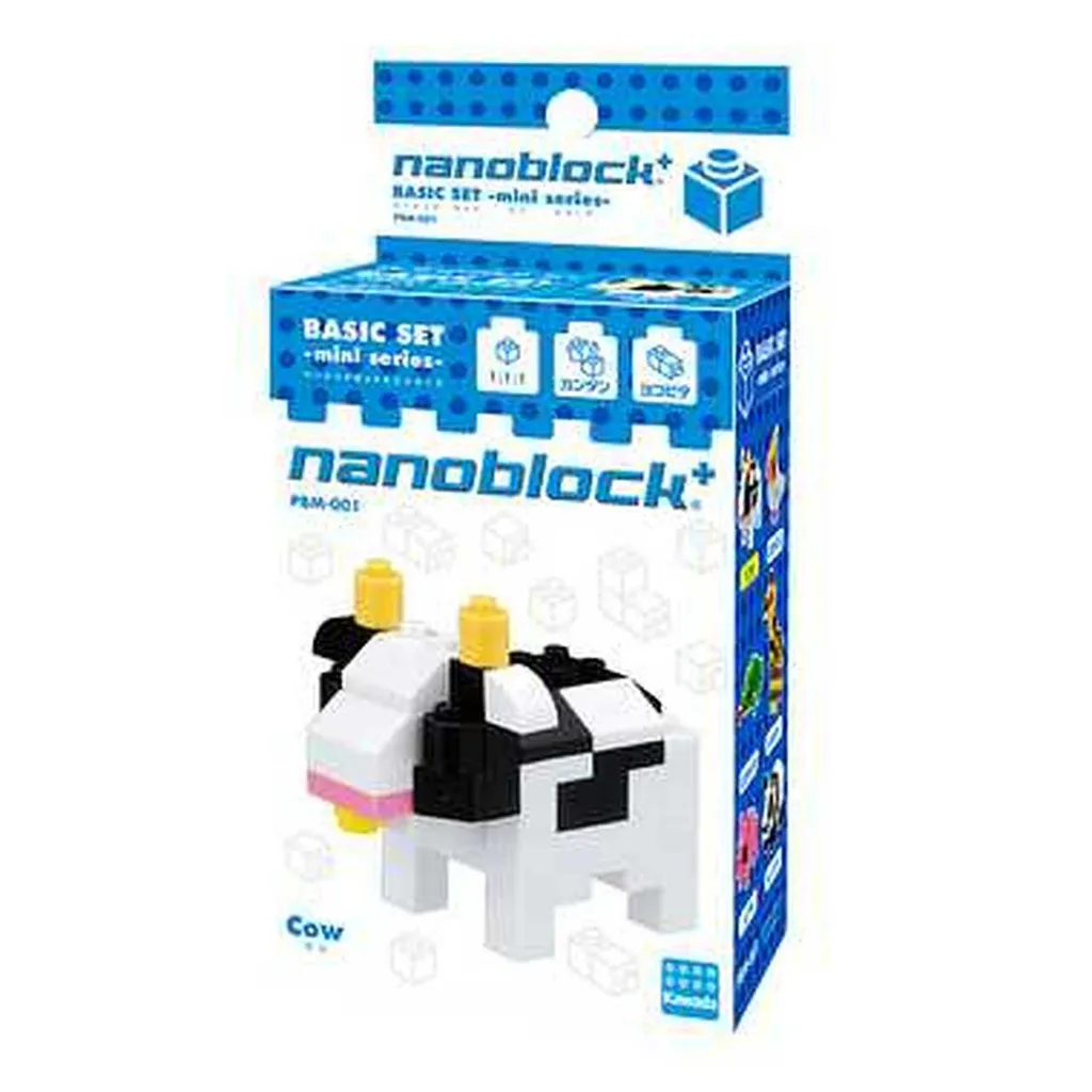 Kawada PBM-001 nanoblock plus Cow — view 1