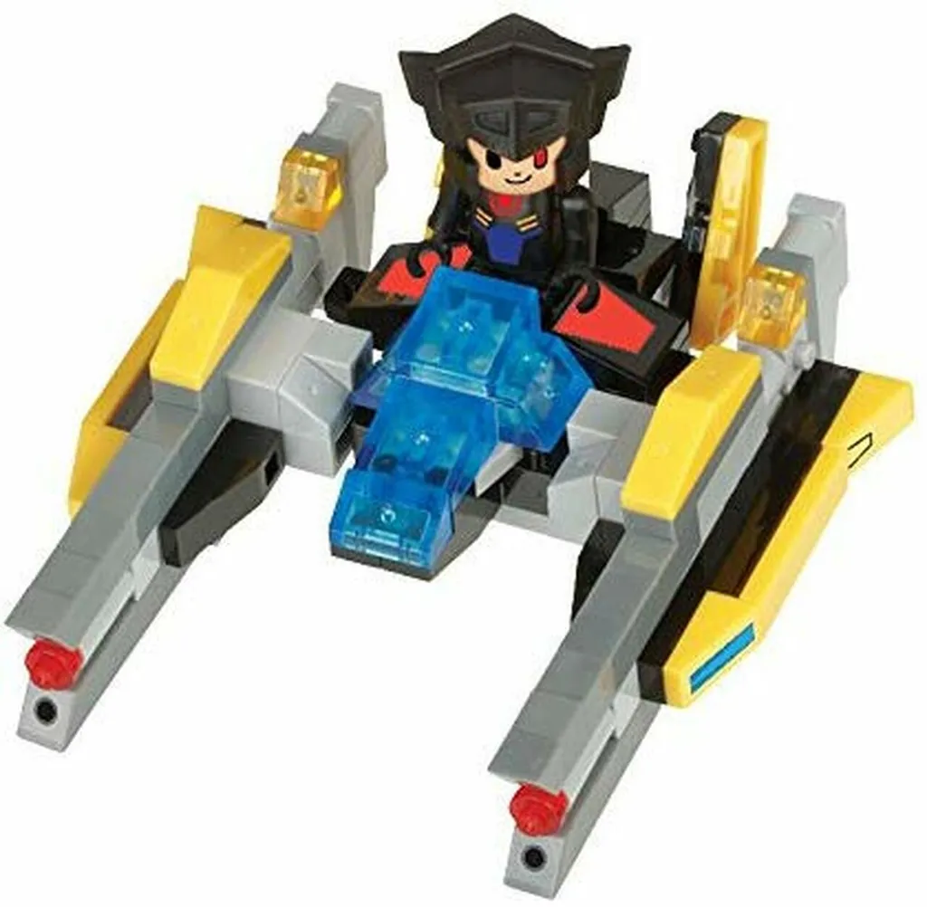 Kawada PBR-007 nanoblock Block Riders Machine-Nemesis w/ Dark — view 1