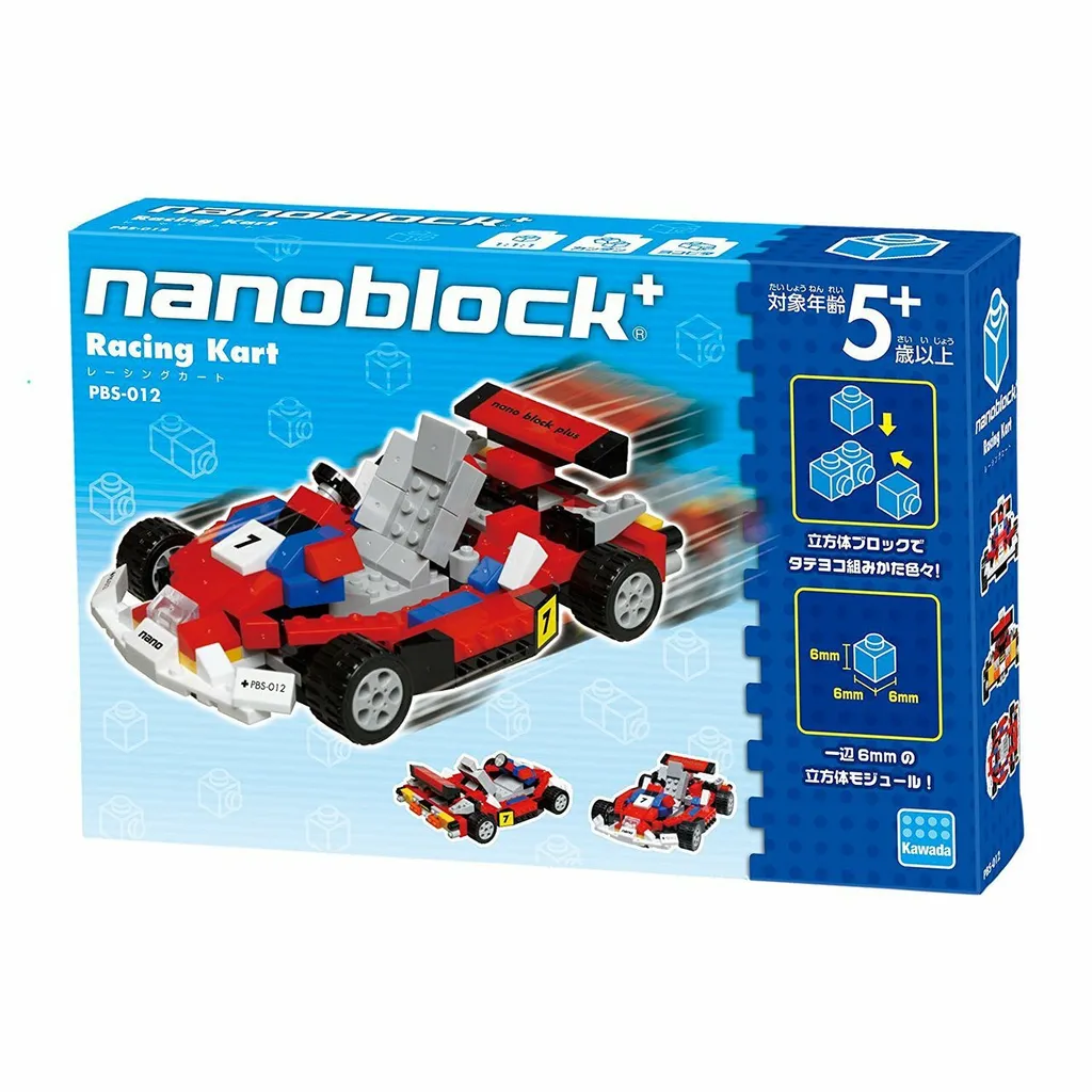 Kawada PBS-012 nanoblock plus Racing Kart — view 1